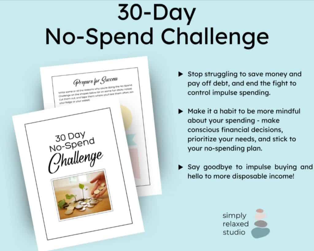 A 30-day no-spend challenge to help you save